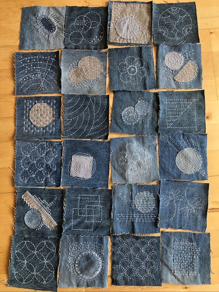 Att börja med sashiko