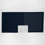Hana-Fukin Sashiko Sampler Navy Juji-Hanazashi