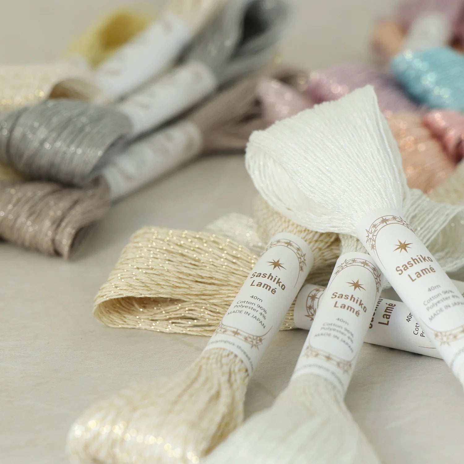 Sashikotråd Lamé 40 meter