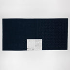 Hana-Fukin Sashiko Sampler Navy Kakinohana