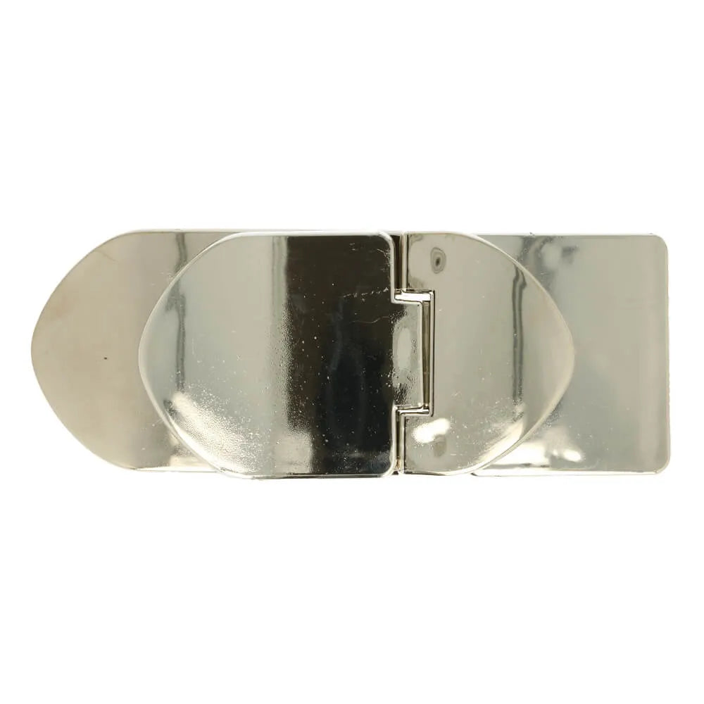 Stilrent Bältesspänne silver
