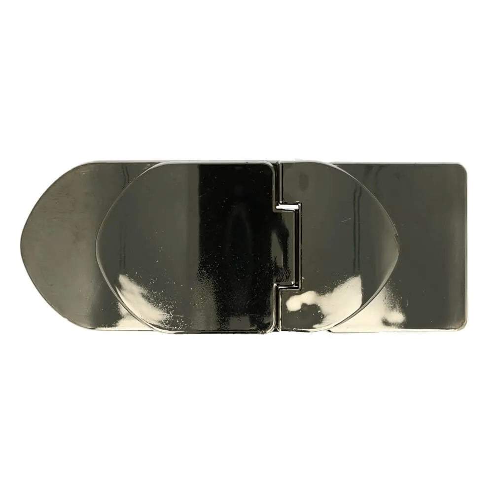 Stilrent Bältesspänne mörksilver