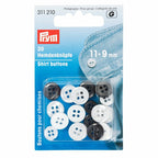 Skjortknappar 9-11 mm 20-pack Prym