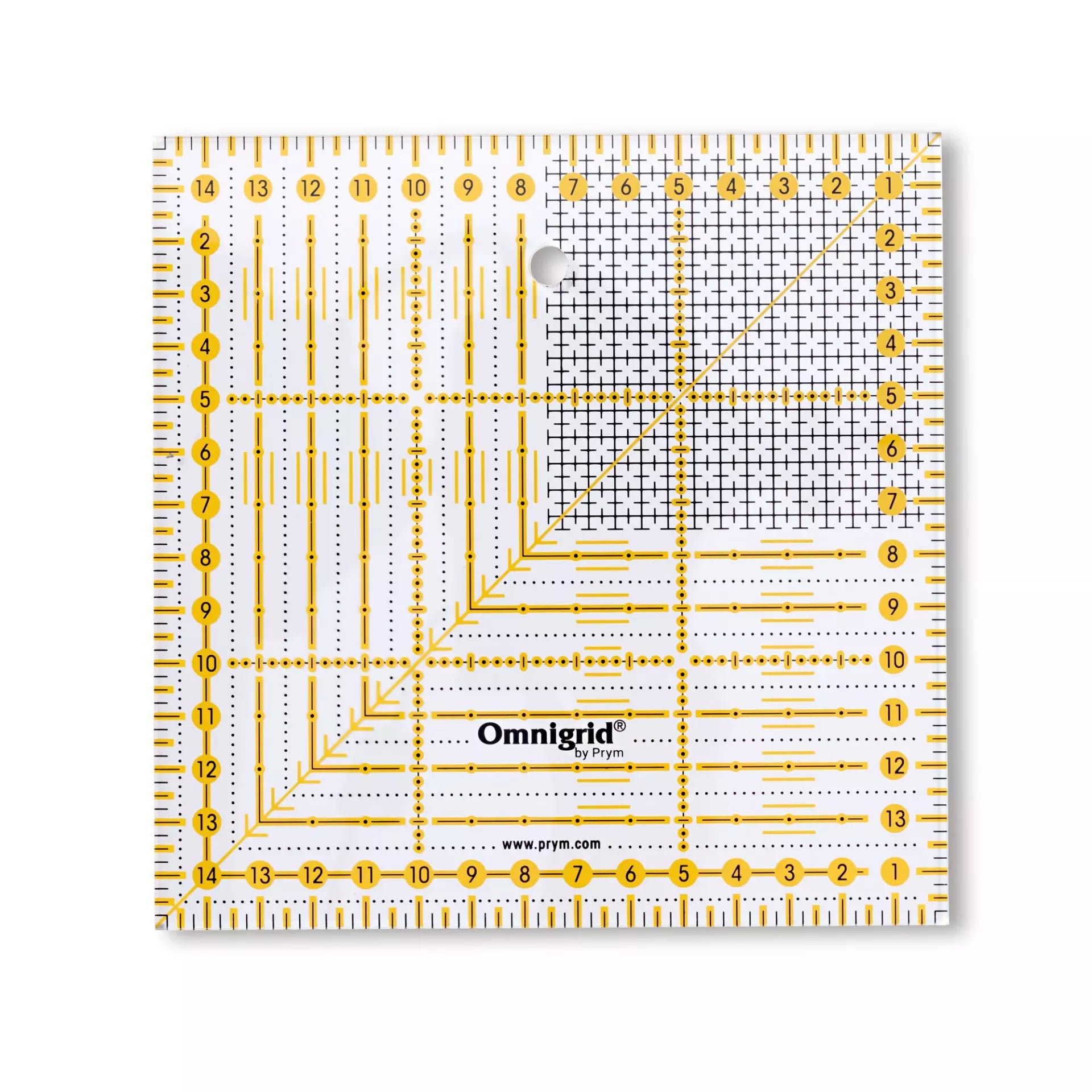 Omnigrid Quiltlinjal 15x15 cm