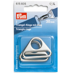 Triangel Ring 30 mm Silver 2-pack Prym