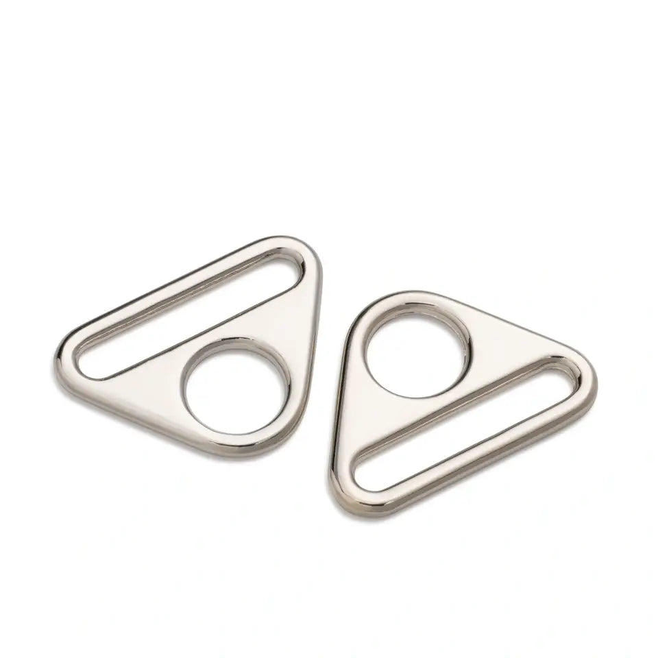 Triangel ring 30 mm silver 2 st Prym