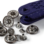 Jeansknappar 17mm Frosted White Prym