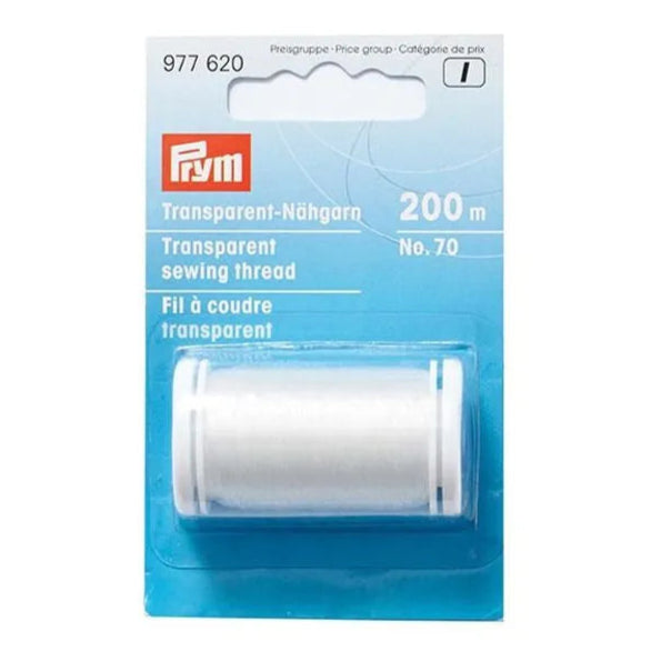 Transparent sytråd 200 meter - Prym