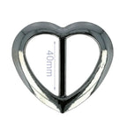 Hjärtformat bältesspänne