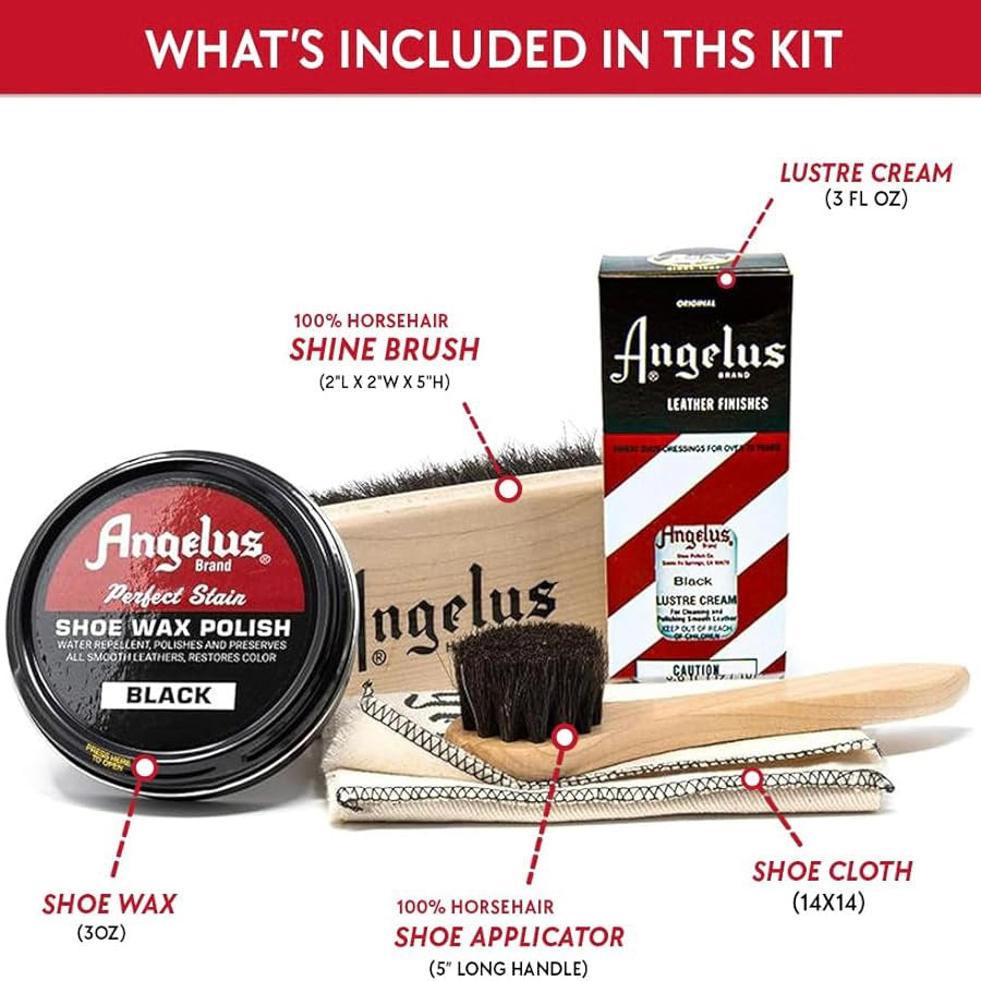 Skovårdskit Angelus Shoe Shine Kit