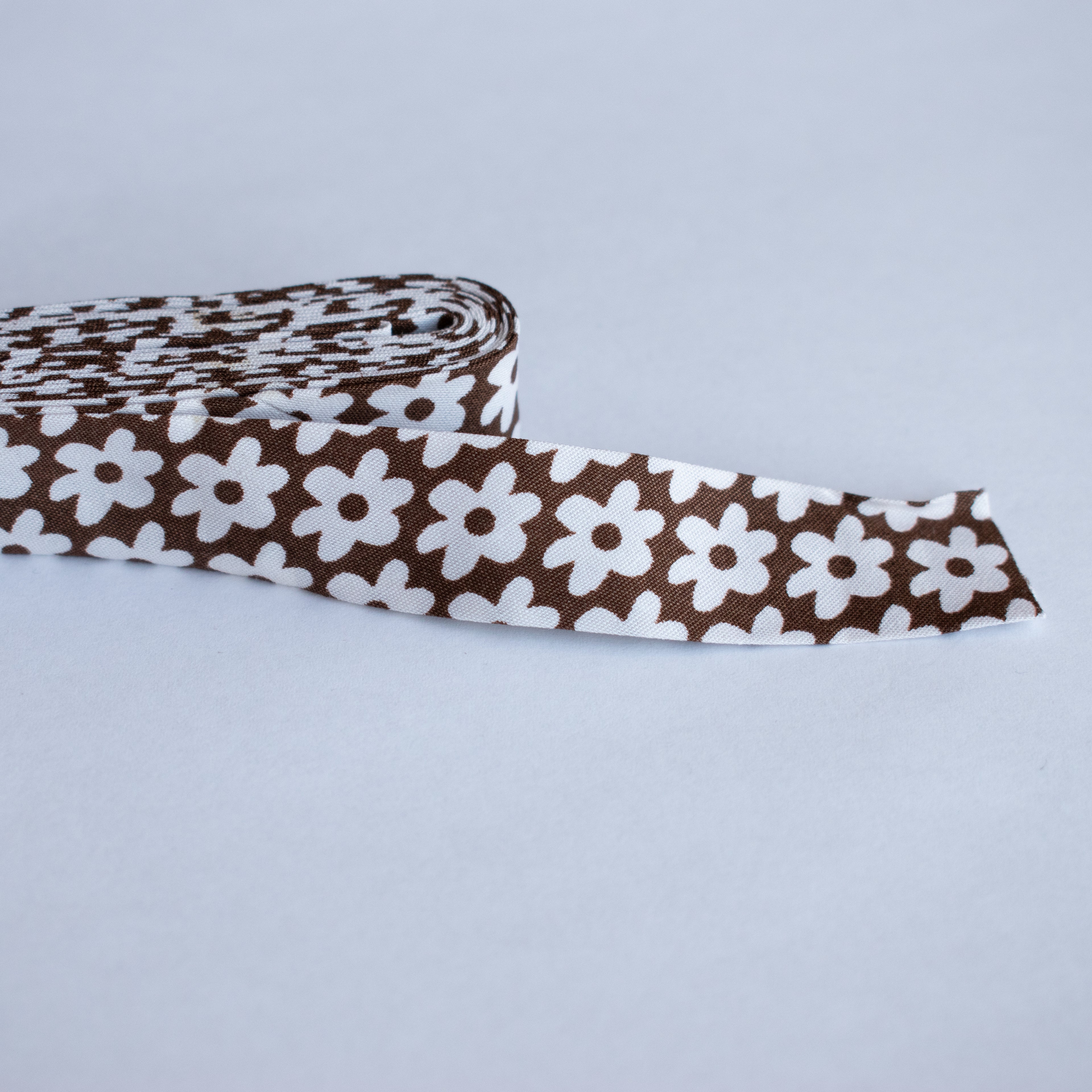 Bias binding blommor 20mm