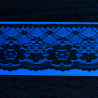 Svart spetsband 50mm