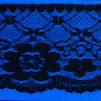 Svart spetsband 50mm