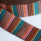 Randigt band 40mm - för väskband & bälten