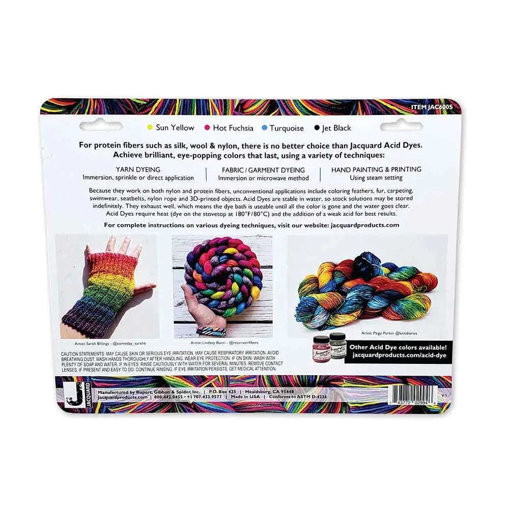 Jacquard Acid Dye Färgningskit