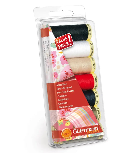 Gütermann Trådset essentials 7 rullar