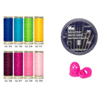 Gütermann Trådset 8-pack + Nålar & Nålgreppare