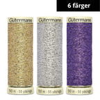 Gütermann Metallic Effect Sytråd 50 meter