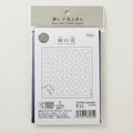 Hana-Fukin Sashiko Sampler Navy Kakinohana