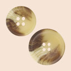 Milward Knappar Beige 20mm