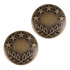Milward Jeansknappar 16mm Brons