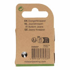 Milward Jeansknappar 16mm Nickel