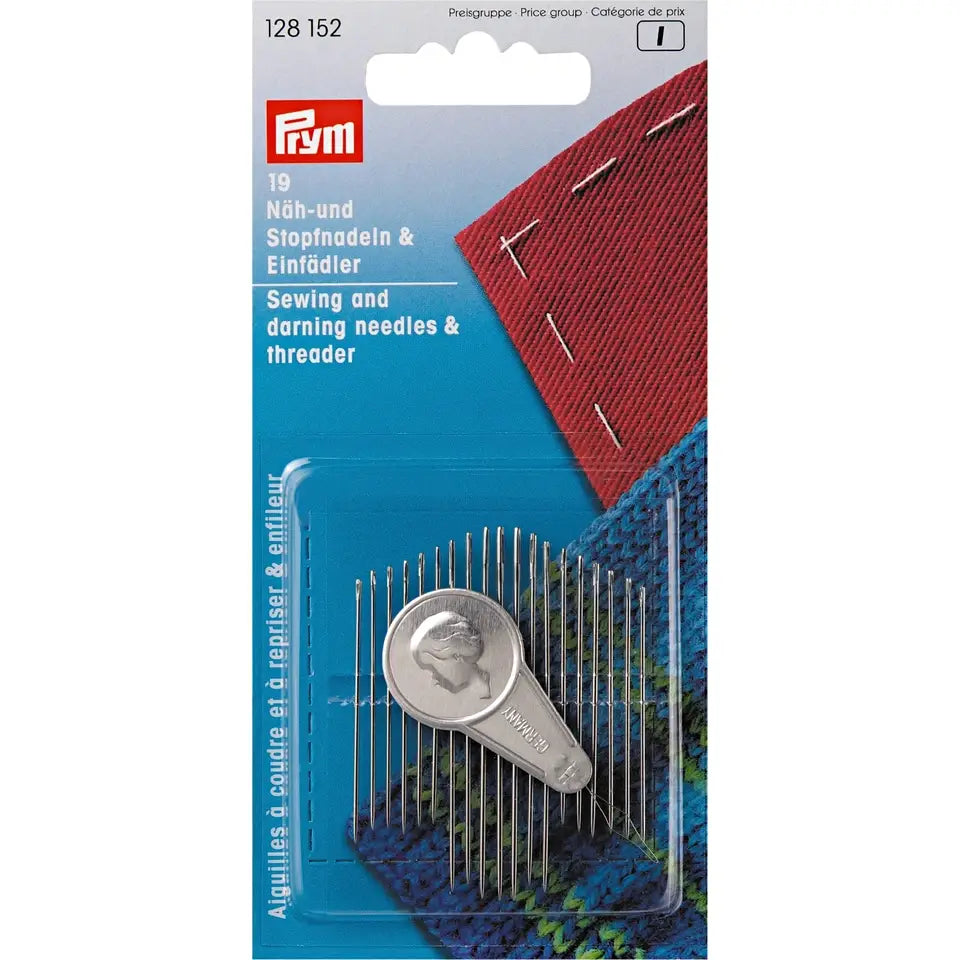Nålsortering 19-pack + Nålträdare Prym
