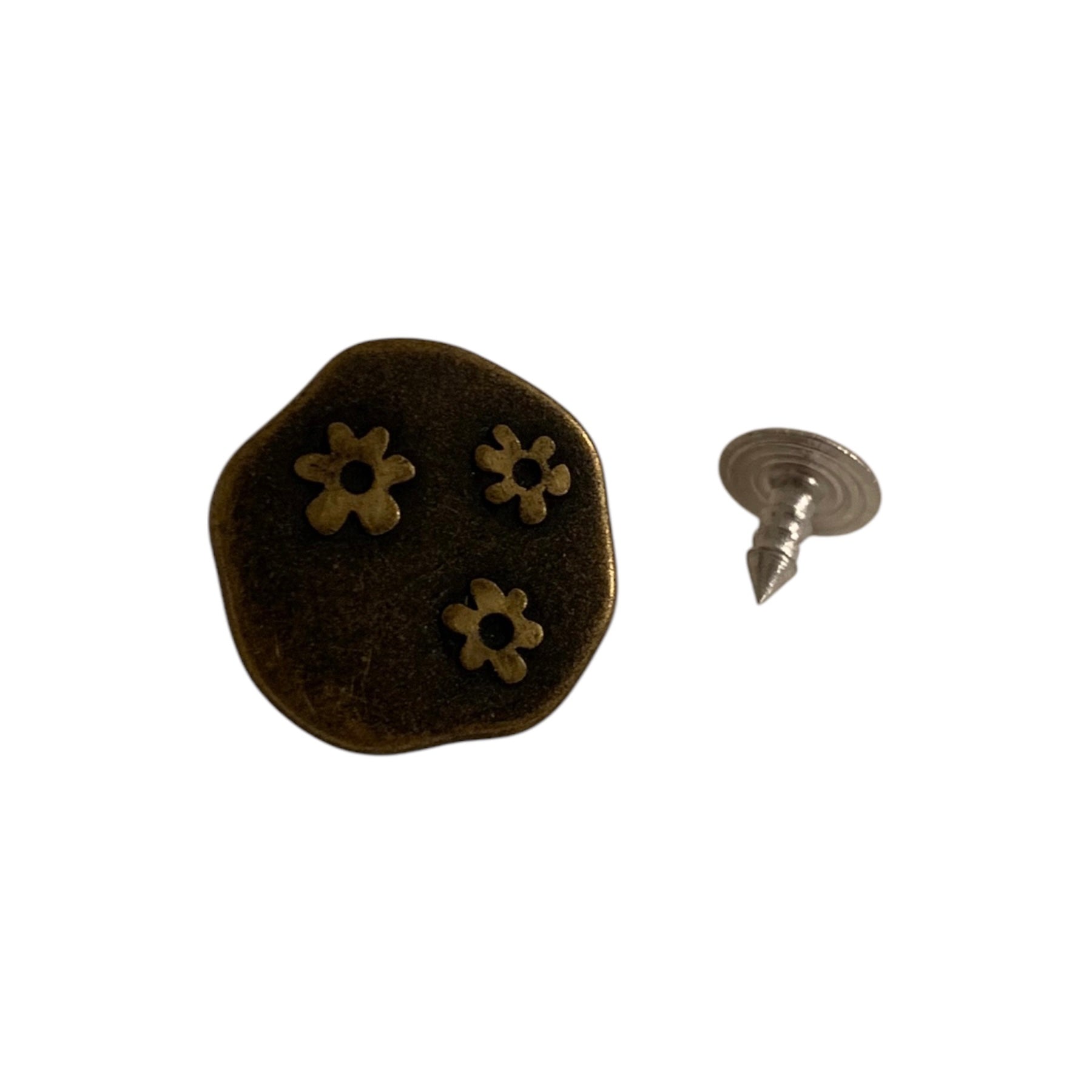 Jeansknapp blommor 19 mm