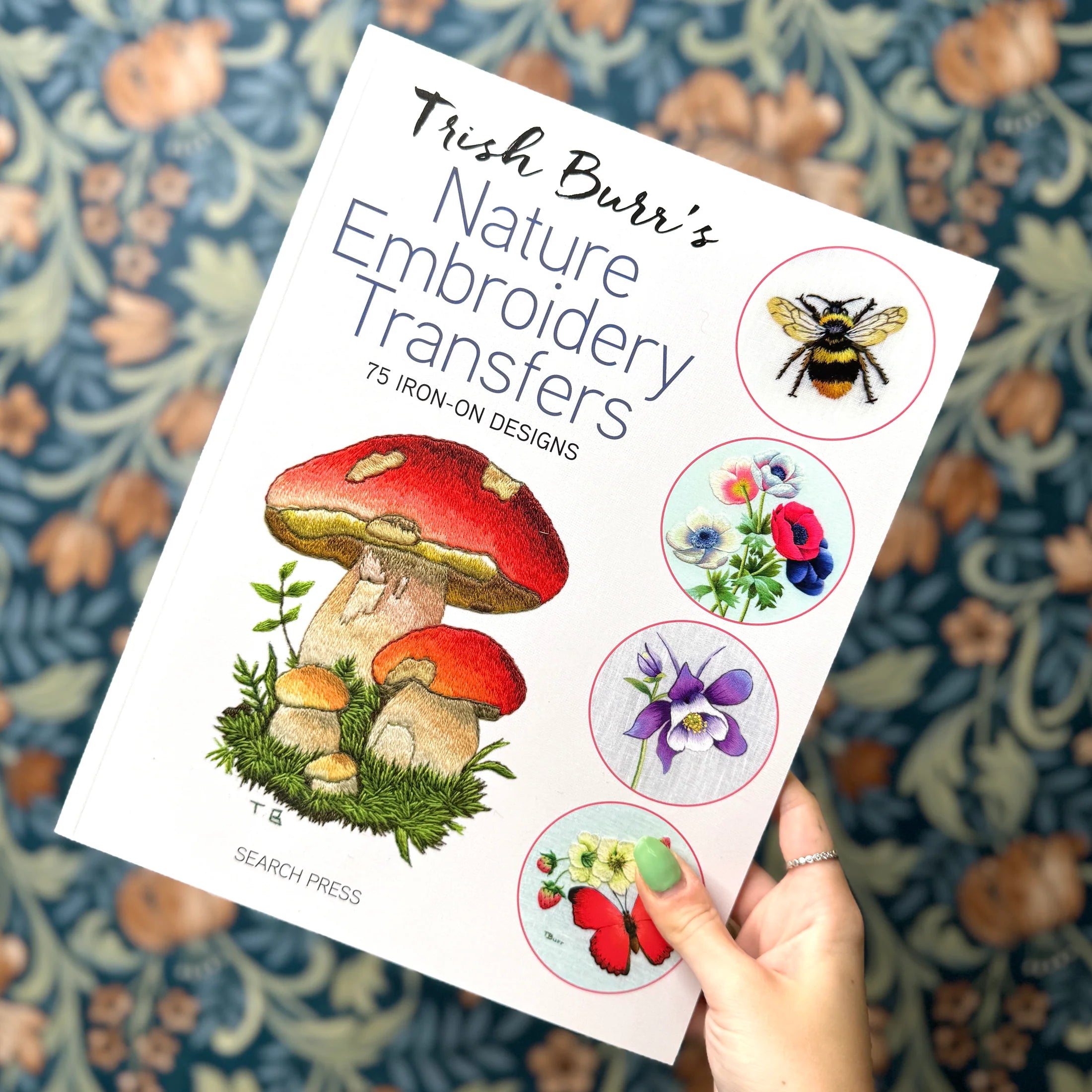 Nature Embroidery Transfers