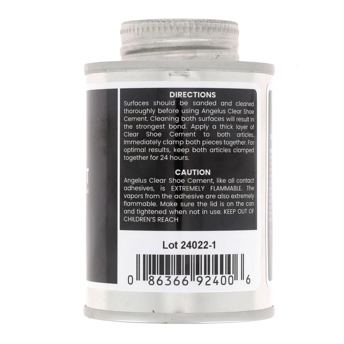 Angelus Clear Shoe Cement 118 ml - Knappnålen