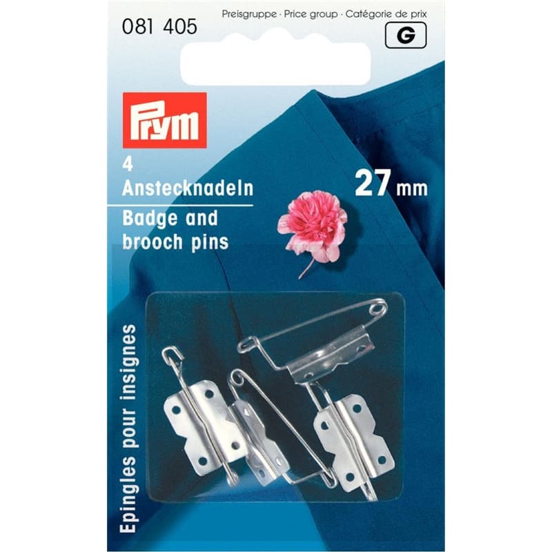 Broschnålar 4-pack Prym - Knappnålen