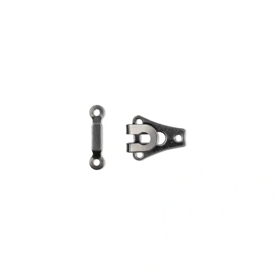 Byx & kjolhakar 9 mm Svarta 2-pack Prym - Knappnålen