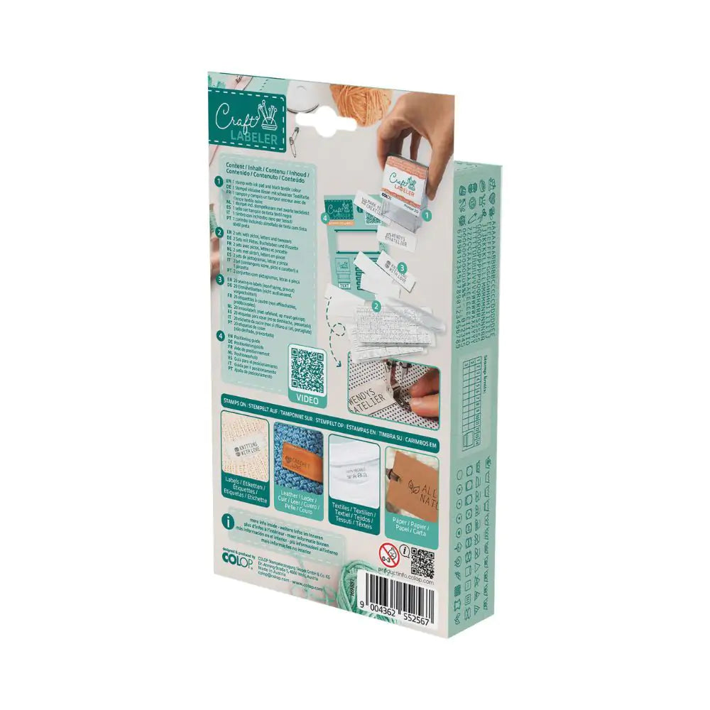 Craft Labeler Startkit | Personliga etiketter för kläder