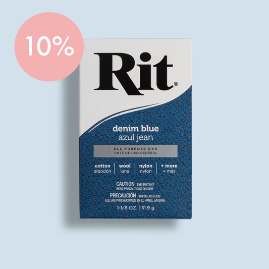 Rit All Purpose Powdered Dye - Denim Blue
