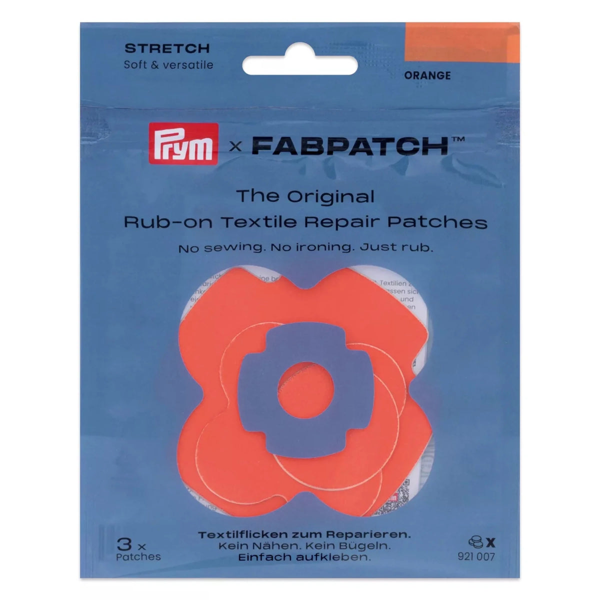 FabPatch Stretch 3-pack - Knappnålen