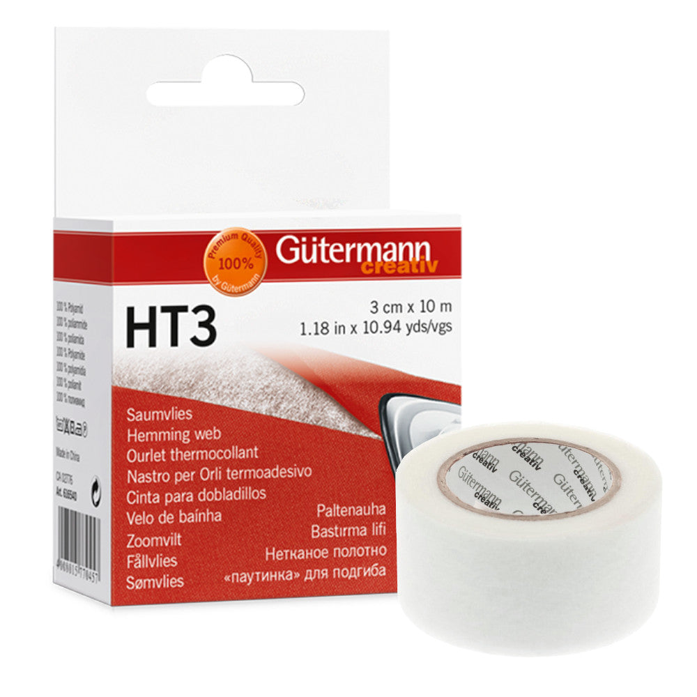 Strykbart Fållband Gütermann 10 meter x 30 mm