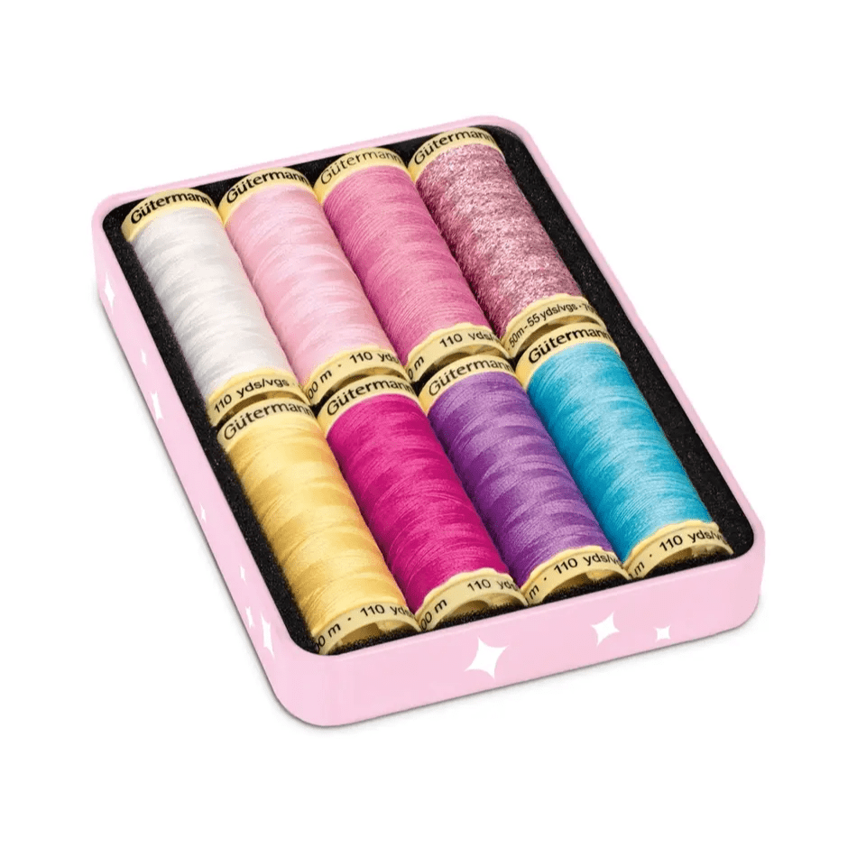Gütermann Trådset Cute & Pink 8 rullar - Knappnålen