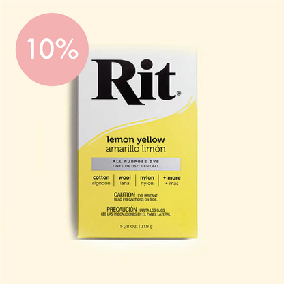 Rit All Purpose Powdered Dye - Lemon Yellow