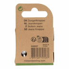 Milward Jeansknappar 16mm Nickel - Knappnålen