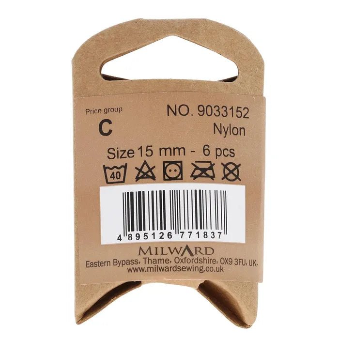 Milward Knappar Navy 15mm - Knappnålen