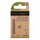 Milward Öljetter 5,5mm Nickel 40st