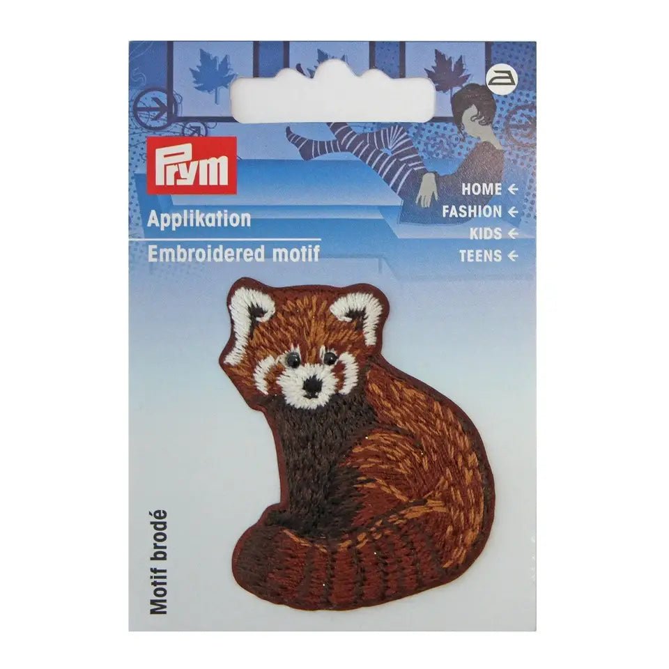 Patch Röd panda Prym - Knappnålen