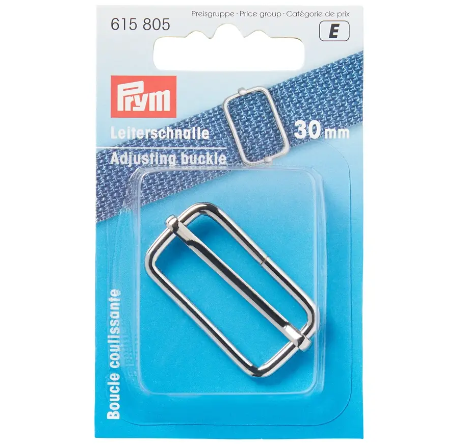 Justerspänne 30 mm silver Prym