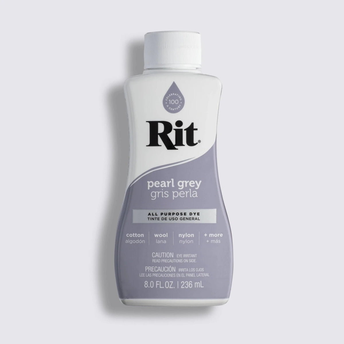 Rit All Purpose Liquid Dye - Pearl Grey - Knappnålen