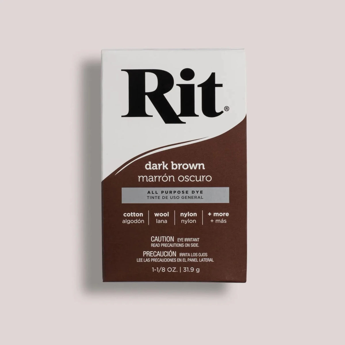 Rit All Purpose Powdered Dye - Dark brown - Knappnålen