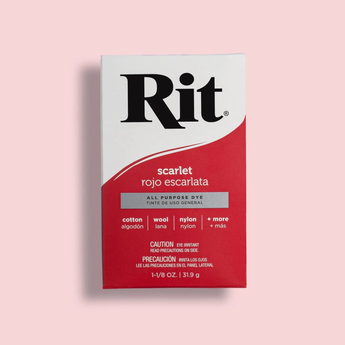 Rit All Purpose Powdered Dye - Scarlet - Knappnålen