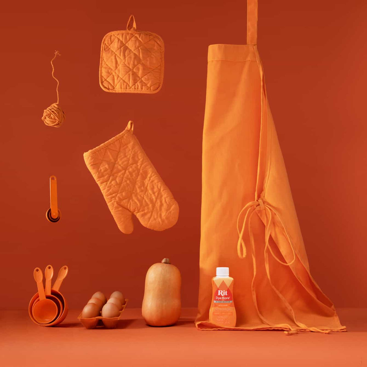 Rit DyeMore for Synthetics - Apricot Orange - Knappnålen