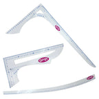 Skräddarlinjal 3-pack - Knappnålen