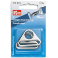 Triangel Ring 30 mm Silver 2-pack Prym - Knappnålen