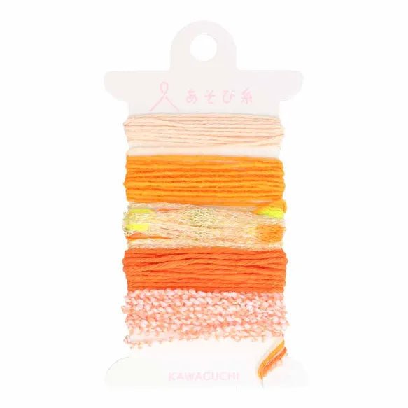 Vävgarn Asobi Orange - Pokeori - Knappnålen